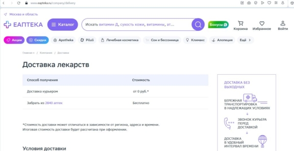 Рейтинг лучших доставок лекарств на дом в Москве на 2025 год Рейтинг лучших доставок лекарств на дом в Москве на 2025 год