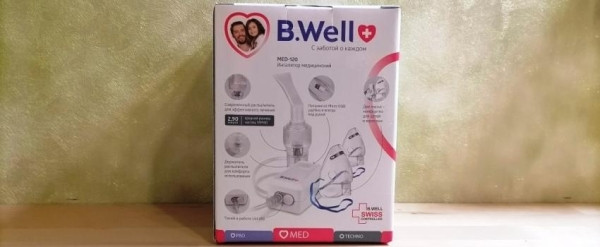 Компрессорный ингалятор B.Well MED-120 &ndash; полный обзор компактного небулайзера