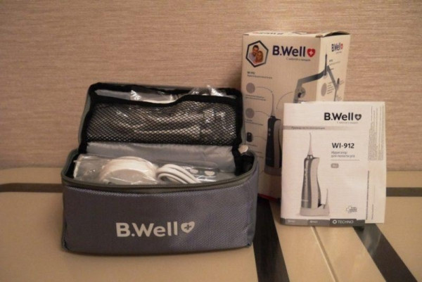 Ирригатор B.Well WI-912 &mdash; полный обзор портативного ирригатора