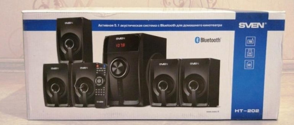 Sven HT-202 — полный обзор акустической системы 5 в 1 Sven HT-202 — полный обзор акустической системы 5 в 1