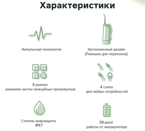 Обзор портативного ирригатора Oclean W10 Water Flosser