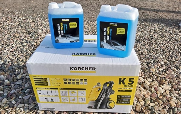 K&auml;rcher K 5 Compact FJ 6 SET &mdash; компактные размеры и эффективная очистка автомобиля и не только от грязи