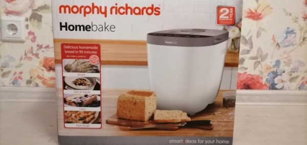 Хлебопечка Morphy Richards Homebake 502001 — полный обзор: цены, характеристики, отзывы Хлебопечка Morphy Richards Homebake 502001 — полный обзор: цены, характеристики, отзывы