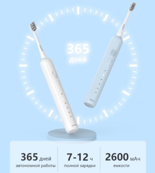 Всего одна зарядка на 365 дней &mdash; Xiaomi Nandme решает проблему частой зарядки электрических зубных щеток (промокод внутри!)
